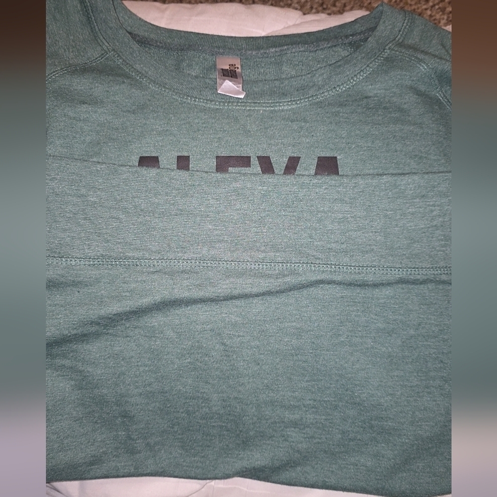 Instant Message "Alexa, Homeschool My Kids" Light Sweater Size L - Picture 7 of 7